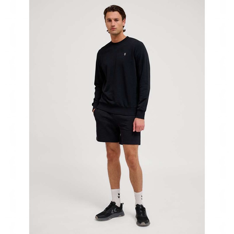 Sweats Hummel Pulse Sweat Crewneck Homme Noir | 784169-305