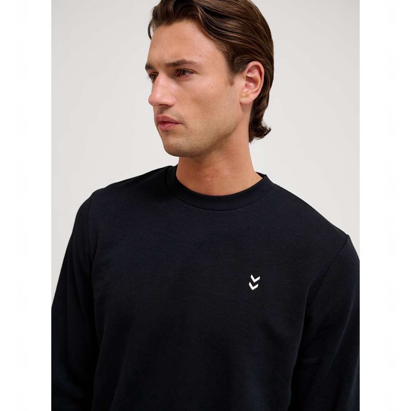 Sweats Hummel Pulse Sweat Crewneck Homme Noir | 784169-305