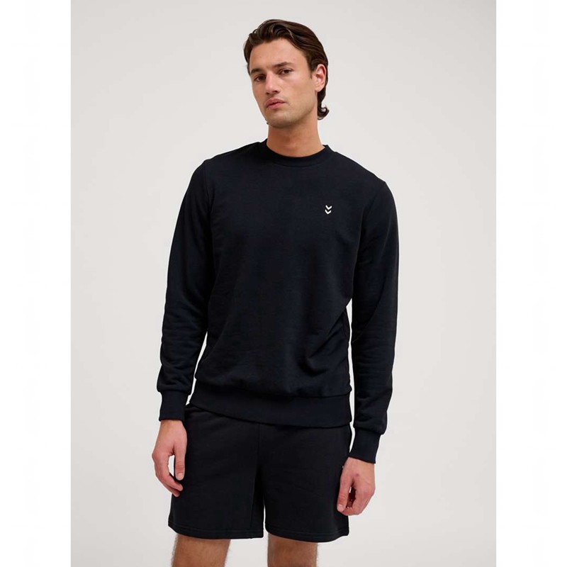 Sweats Hummel Pulse Sweat Crewneck Homme Noir | 784169-305
