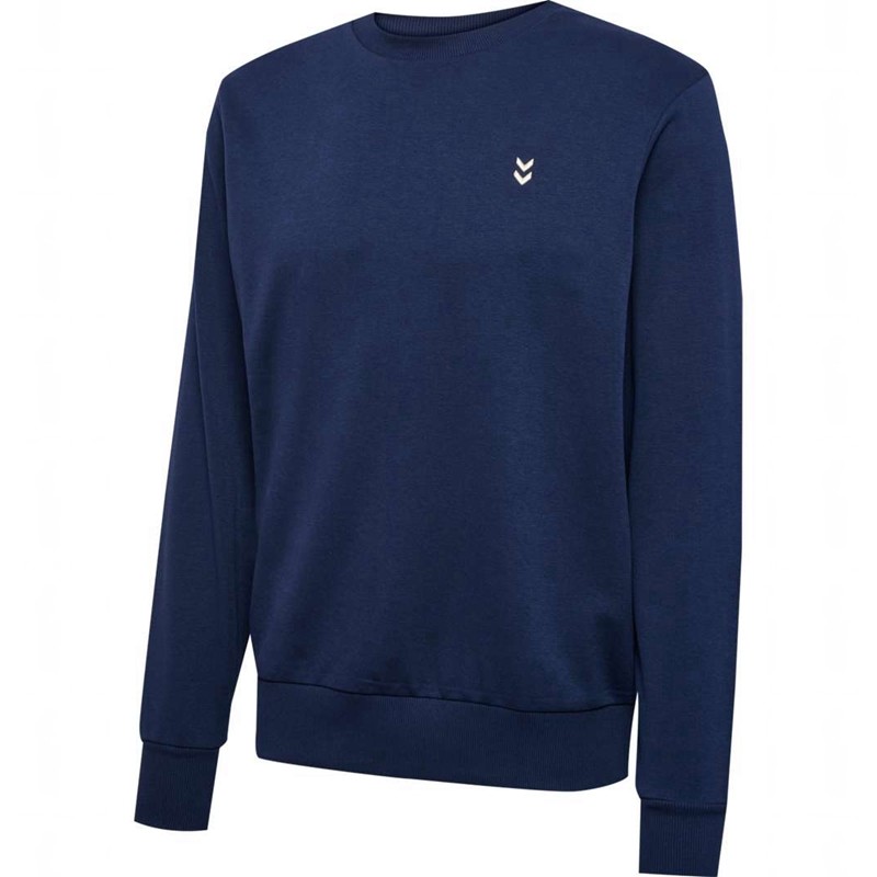 Sweats Hummel Pulse Sweat Crewneck Homme Bleu Marine | 931604-148