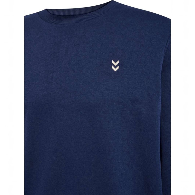 Sweats Hummel Pulse Sweat Crewneck Homme Bleu Marine | 931604-148