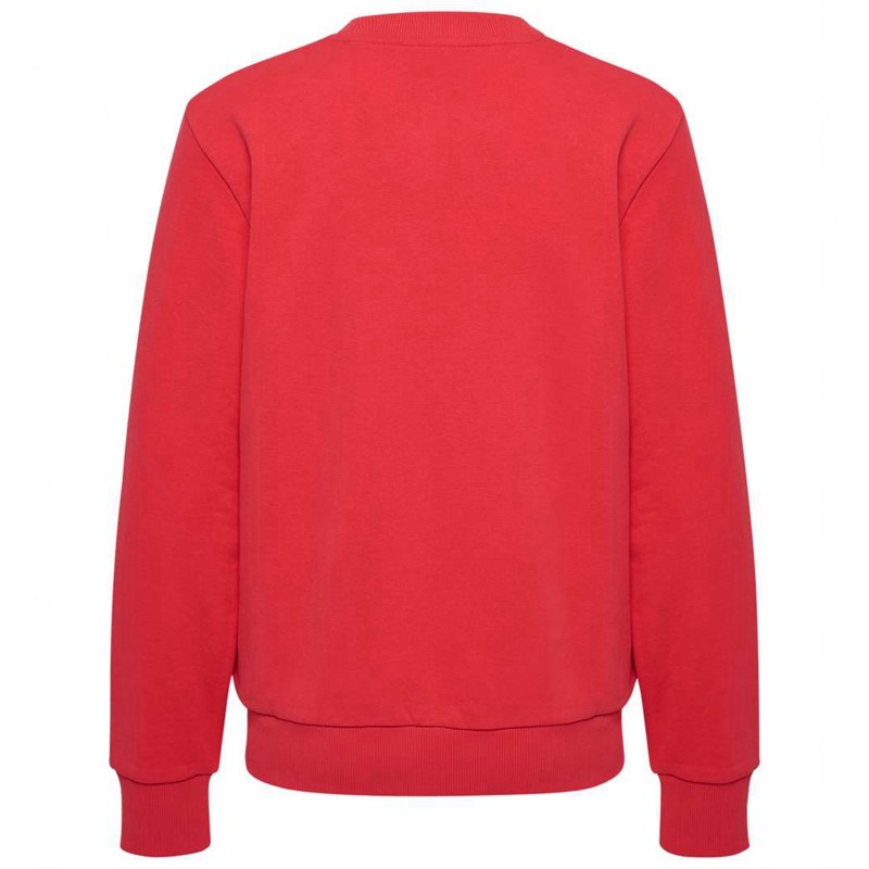 Sweats Hummel Pulse W Sweat Crewneck Femme Rouge | 927532-583