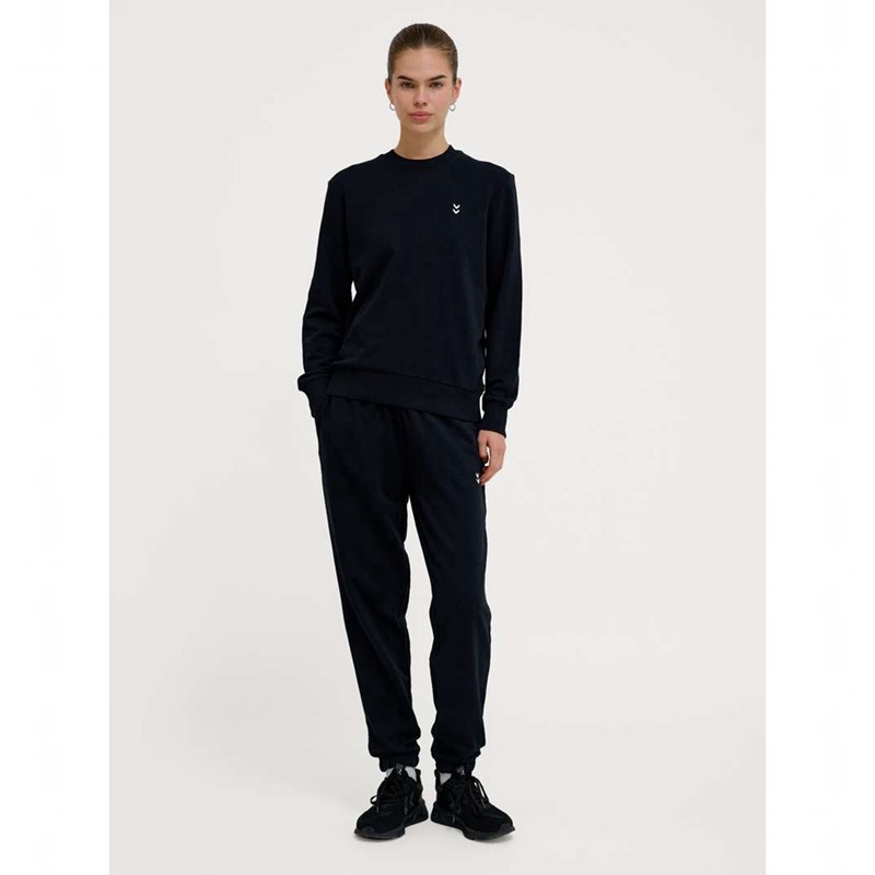 Sweats Hummel Pulse W Sweat Crewneck Femme Noir | 532162-879