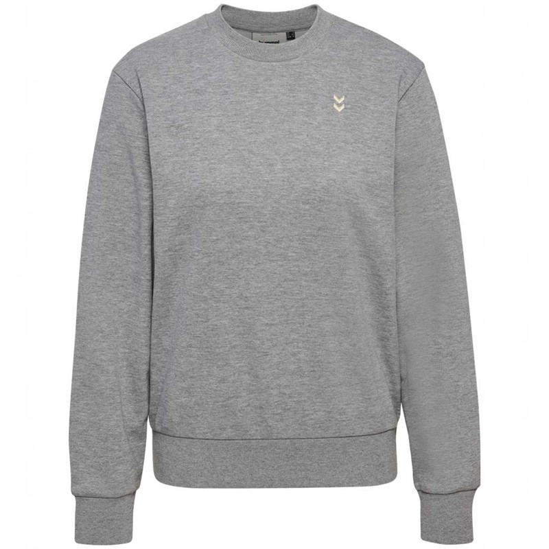 Sweats Hummel Pulse W Sweat Crewneck Femme Grise | 403114-506