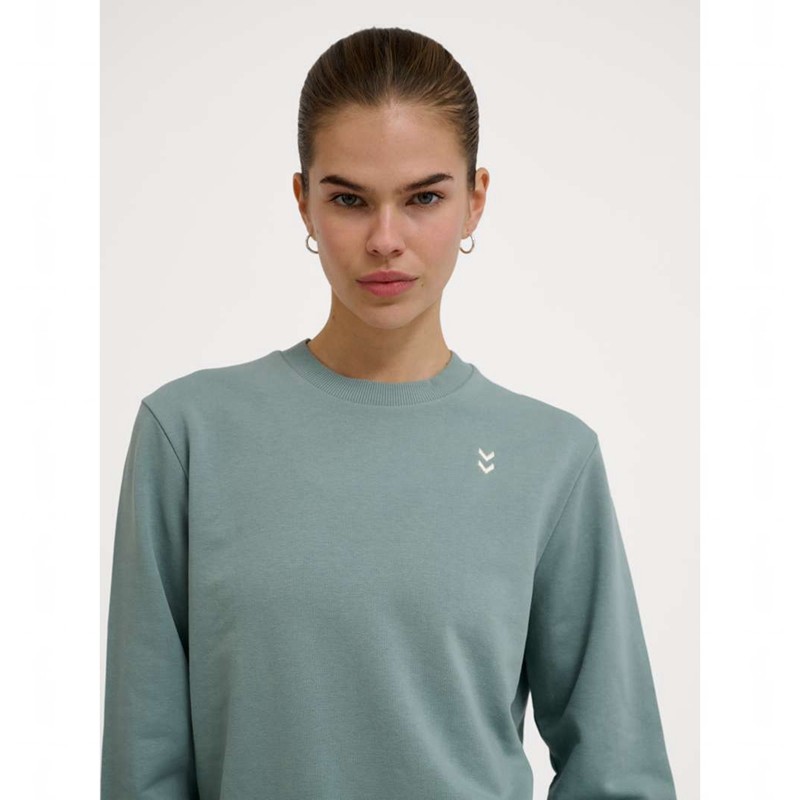 Sweats Hummel Pulse W Sweat Crewneck Femme Grise | 109173-921