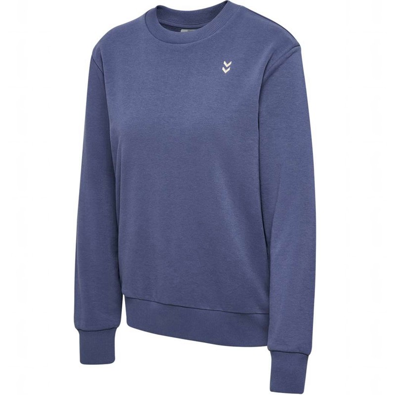 Sweats Hummel Pulse W Sweat Crewneck Femme Bleu | 707148-838