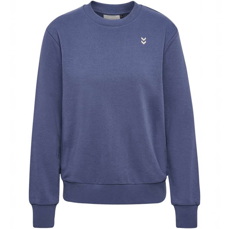 Sweats Hummel Pulse W Sweat Crewneck Femme Bleu | 707148-838