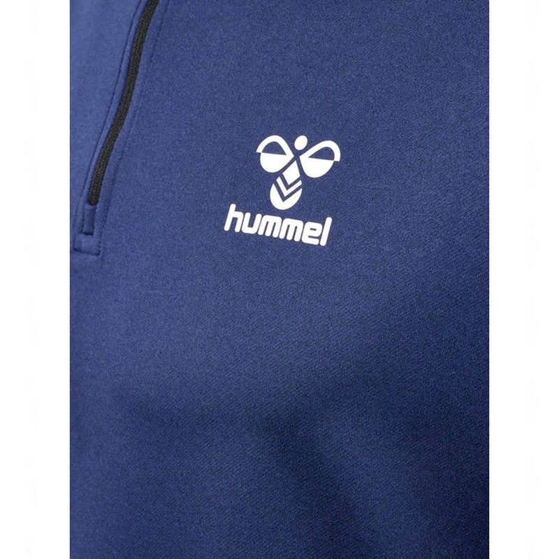 Sweats Hummel Sprint Half Zip Homme Noir | 720126-319