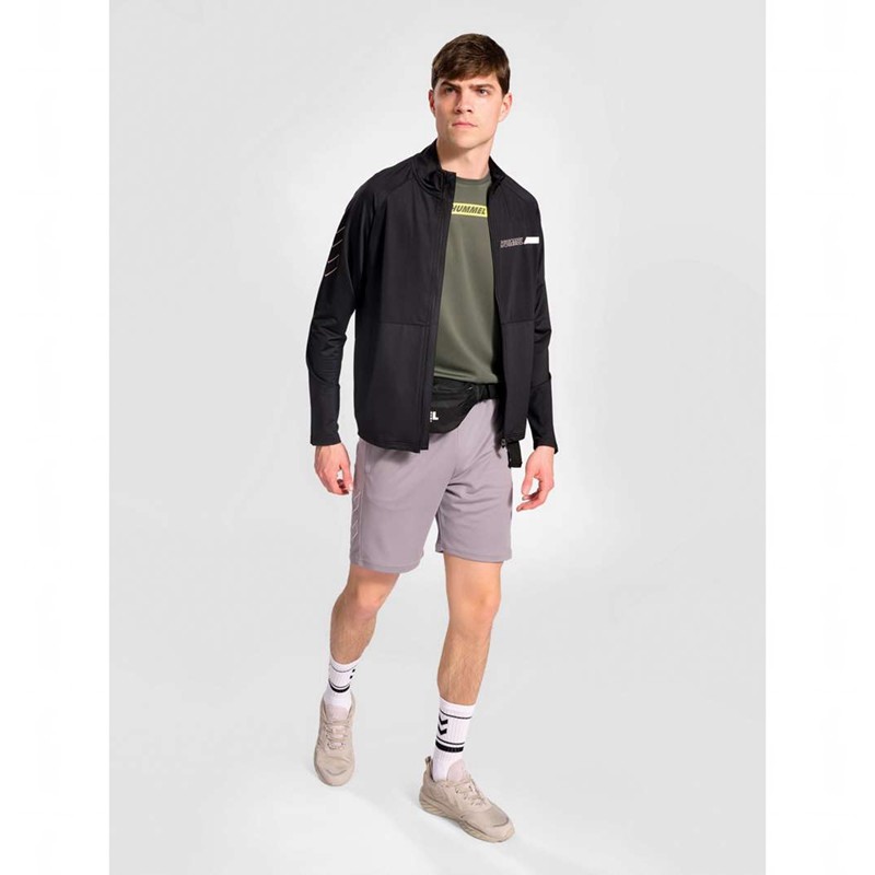 Sweats Hummel Te Strength Training Track Top Homme Noir | 547712-823