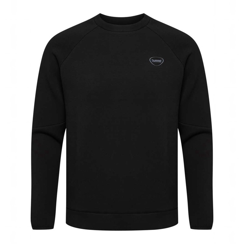Sweats Hummel Tech Fleece Regular Crew Femme Noir | 489782-709