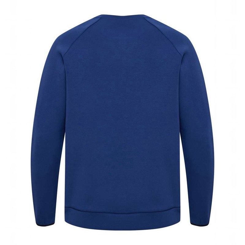 Sweats Hummel Tech Fleece Regular Crew Homme Bleu | 659649-632