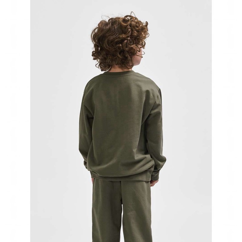 Sweats Hummel Tukas Enfant Vert Olive | 740756-156