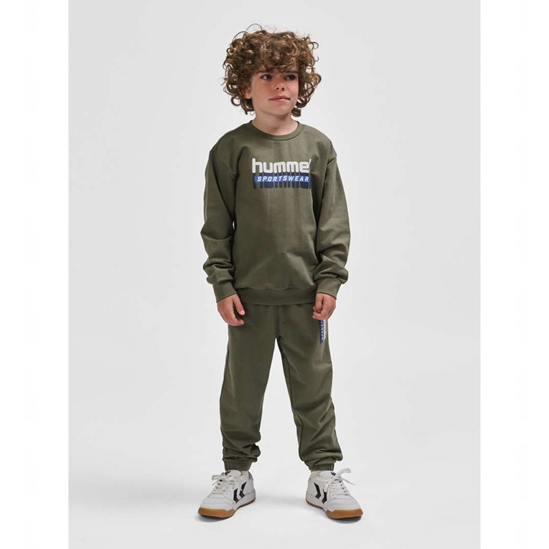 Sweats Hummel Tukas Enfant Vert Olive | 740756-156