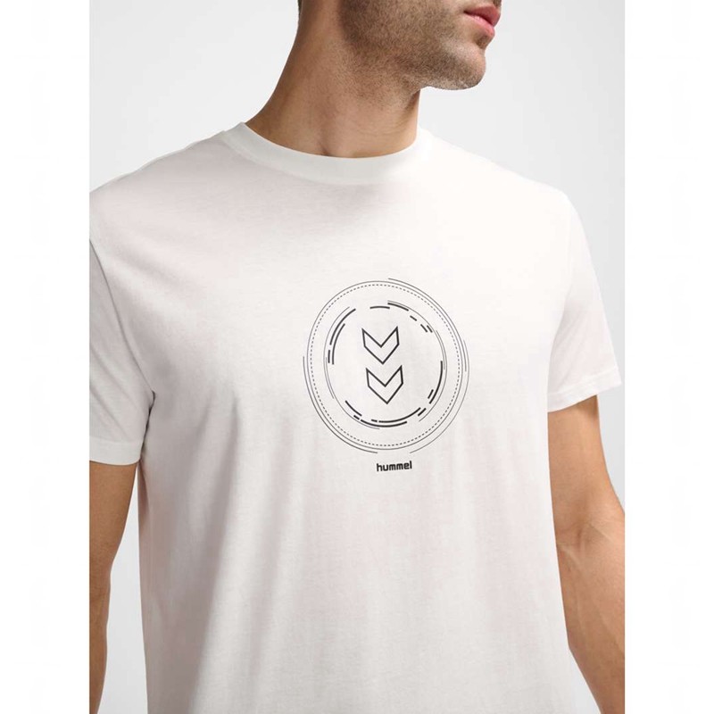 T Shirts Hummel Active Circle Co S/S Homme Blanche | 384768-891