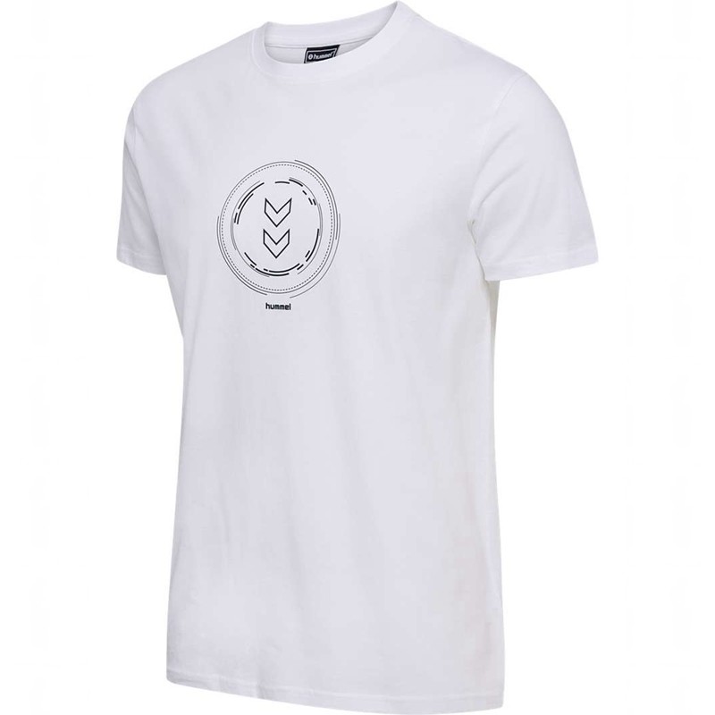 T Shirts Hummel Active Circle Co S/S Homme Blanche | 384768-891