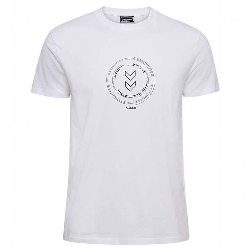 T Shirts Hummel Active Circle Co S/S Homme Blanche | 384768-891