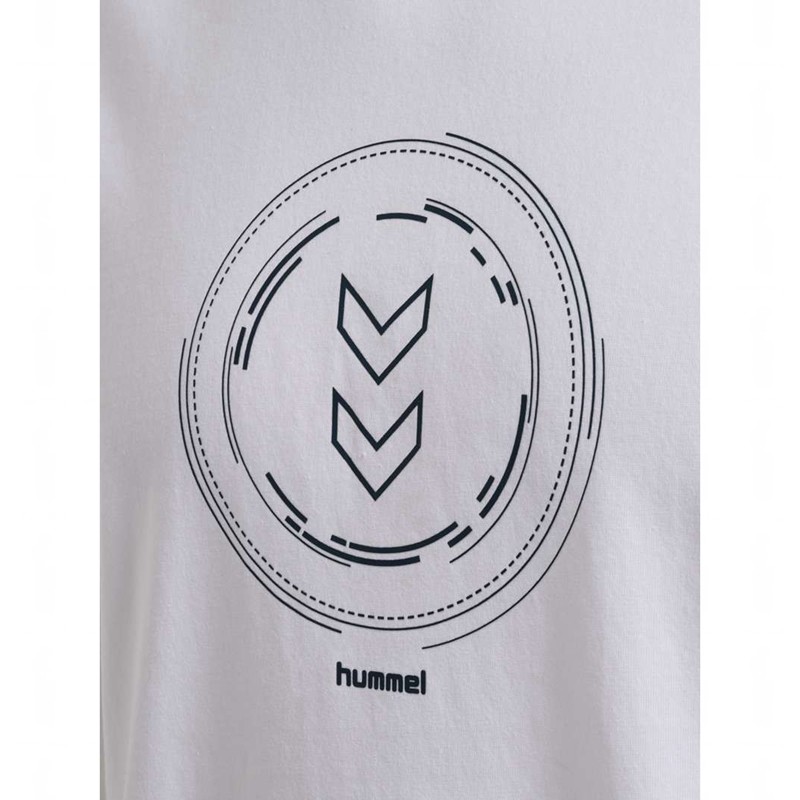 T Shirts Hummel Active Circle Co S/S Homme Blanche | 384768-891