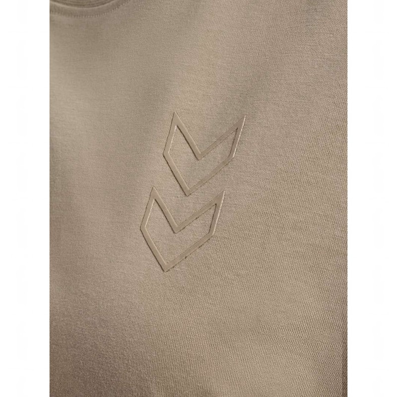 T Shirts Hummel Active Co S/S Femme Beige | 444027-079
