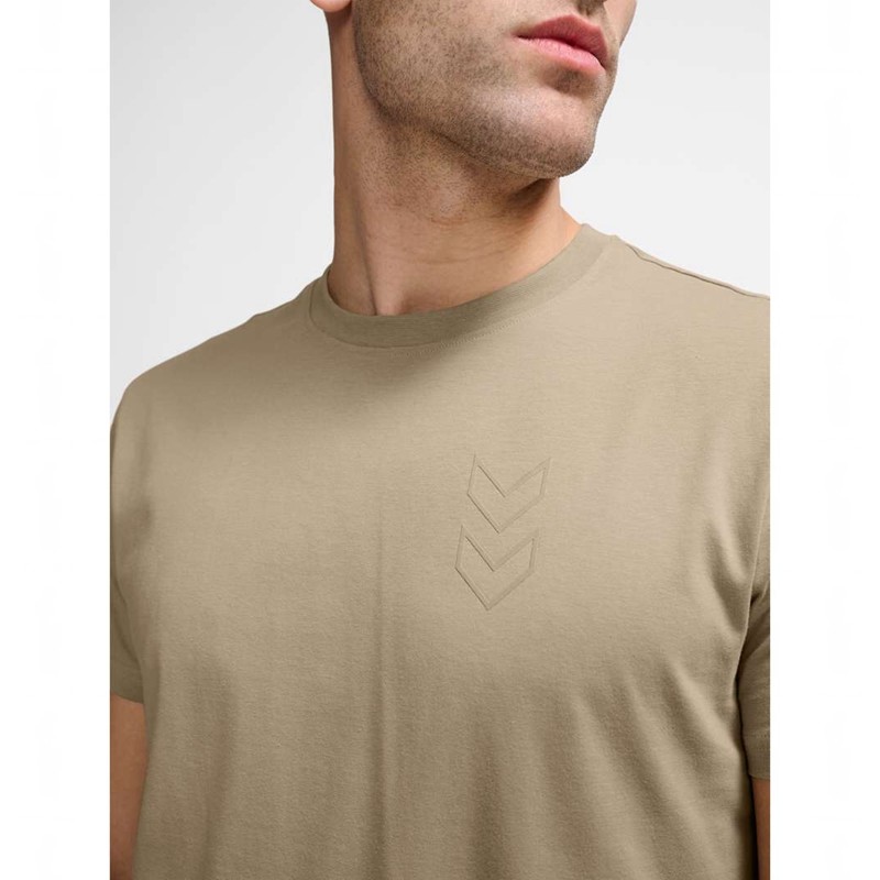 T Shirts Hummel Active Co S/S Homme Beige | 964882-431