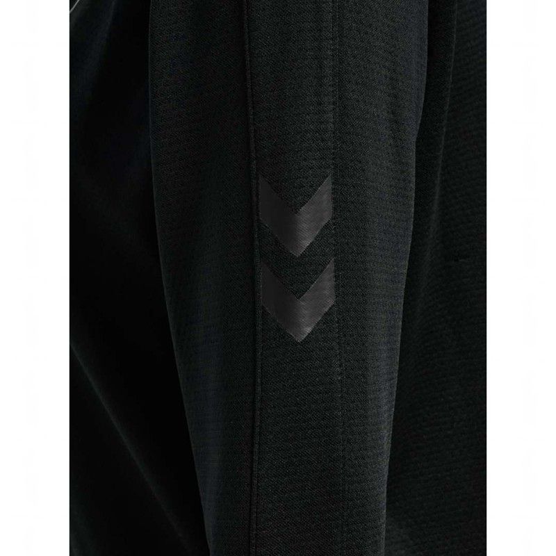 T Shirts Hummel Active Pl Half Zip Femme Noir | 266307-655