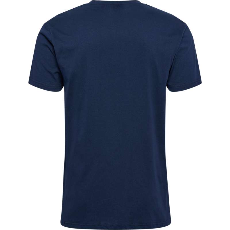 T Shirts Hummel Active Stripe Co S/S Homme Bleu Marine | 939550-575