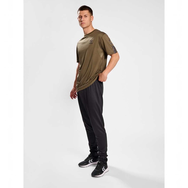 T Shirts Hummel Active Training Homme Noir | 028073-669