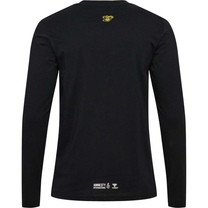 T Shirts Hummel Amnesty L/S Homme Noir | 687595-590
