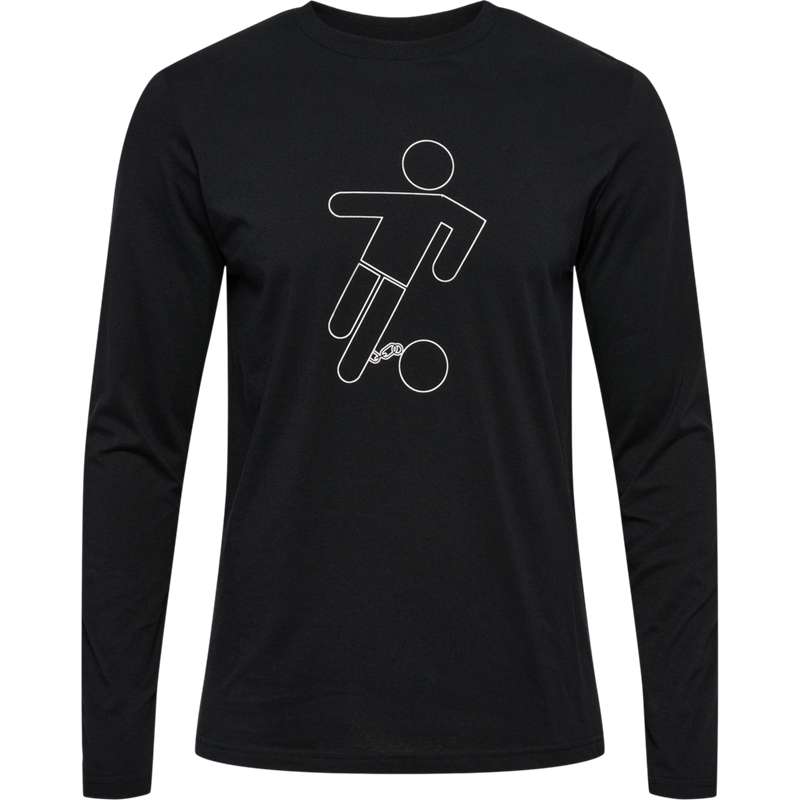 T Shirts Hummel Amnesty L/S Homme Noir | 687595-590