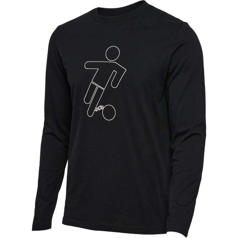 T Shirts Hummel Amnesty L/S Homme Noir | 687595-590
