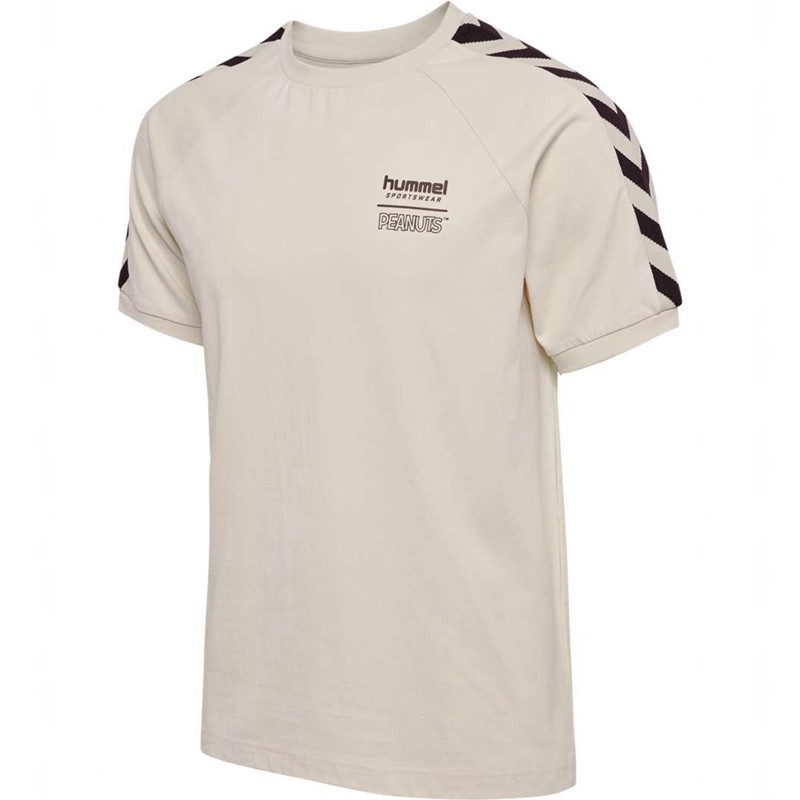 T Shirts Hummel Archive S/S Peanuts Homme Beige | 510888-514