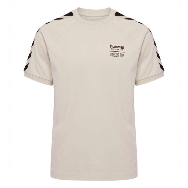 T Shirts Hummel Archive S/S Peanuts Homme Beige | 510888-514