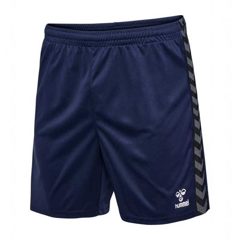 T Shirts Hummel Authentic Pl Homme Bleu Marine | 141744-132