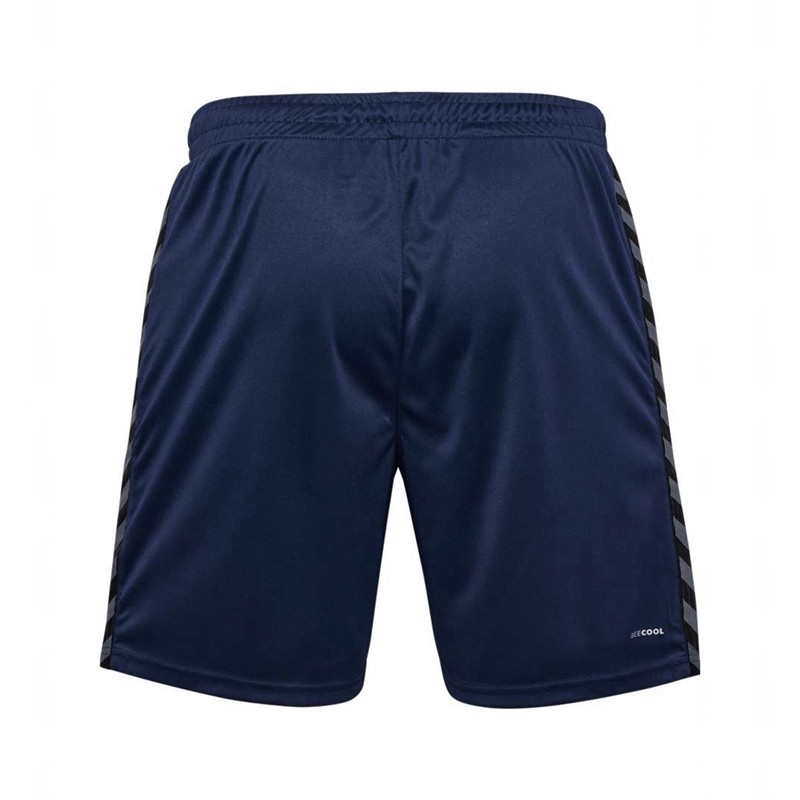 T Shirts Hummel Authentic Pl Homme Bleu Marine | 141744-132