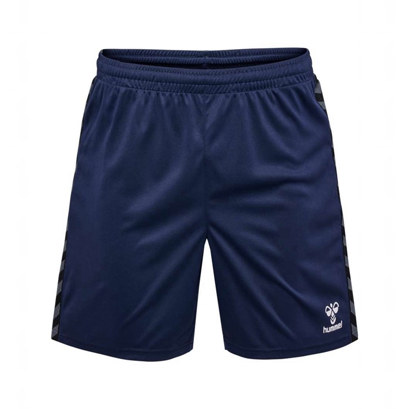 T Shirts Hummel Authentic Pl Homme Bleu Marine | 141744-132