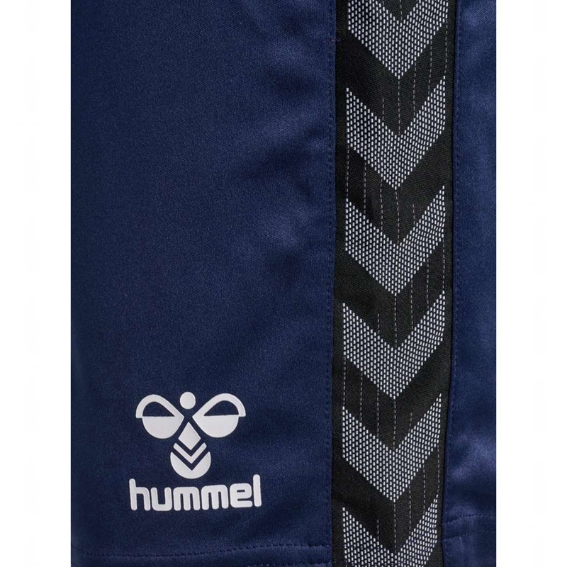 T Shirts Hummel Authentic Pl Homme Bleu Marine | 141744-132