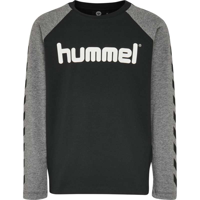 T Shirts Hummel Boys L/S Enfant Noir | 898077-023