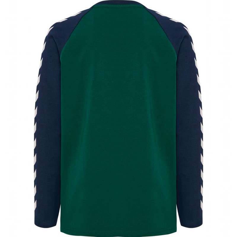 T Shirts Hummel Boys L/S Enfant Vert | 878079-345