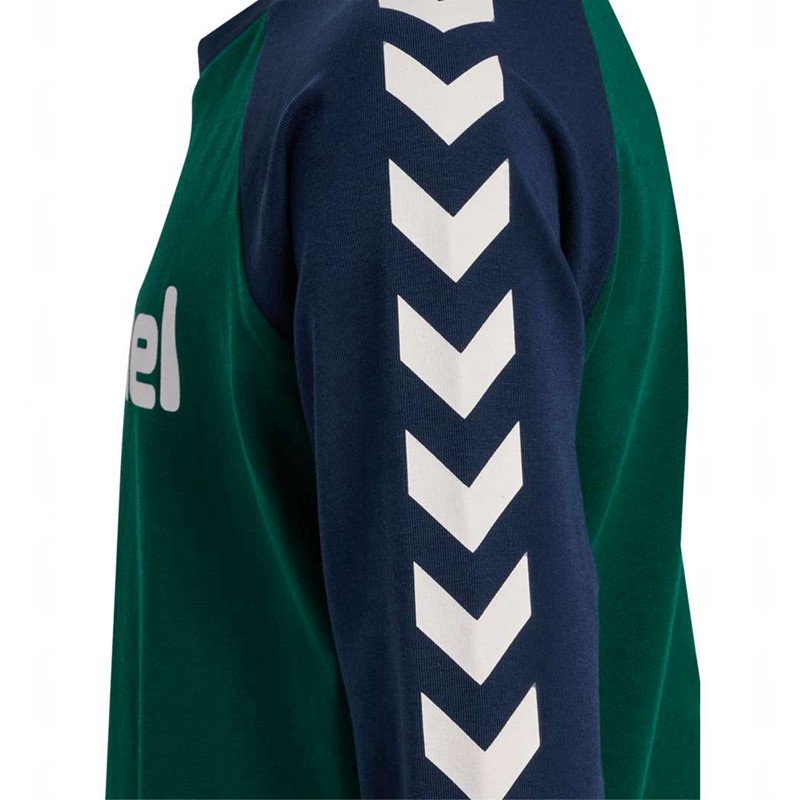 T Shirts Hummel Boys L/S Enfant Vert | 878079-345