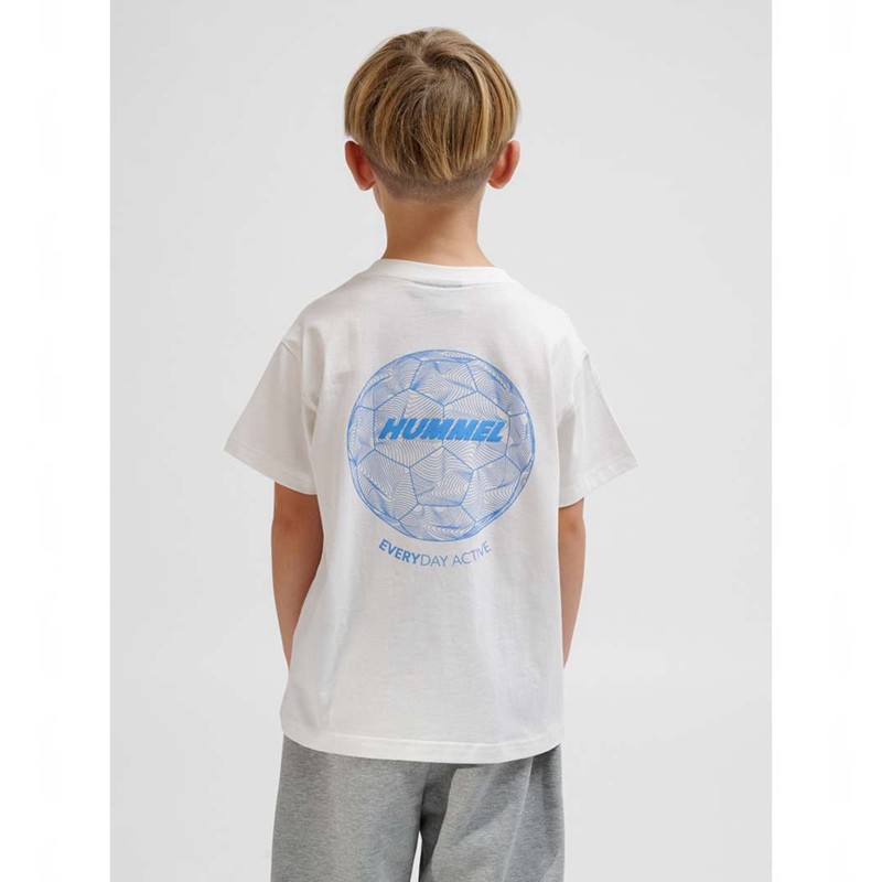 T Shirts Hummel Casper S/S Enfant Blanche | 585931-302