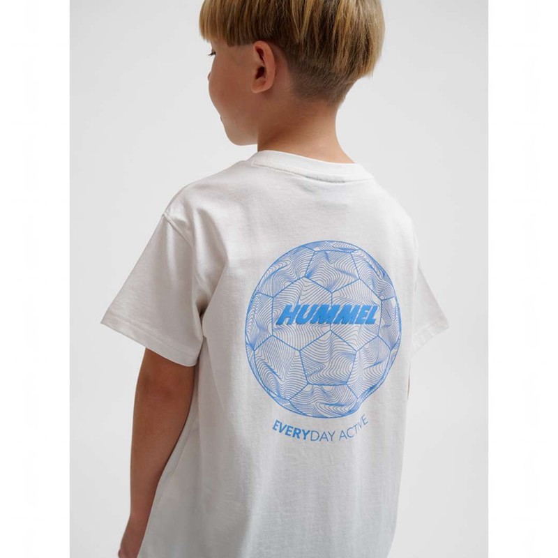 T Shirts Hummel Casper S/S Enfant Blanche | 585931-302