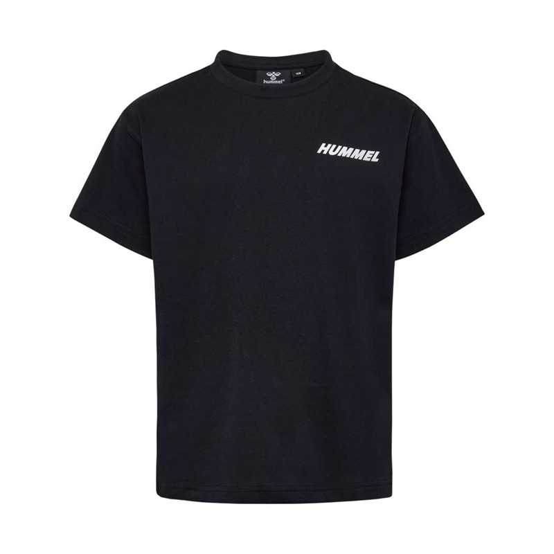 T Shirts Hummel Casper S/S Enfant Noir | 463097-205