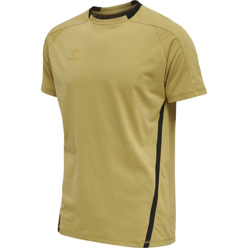T Shirts Hummel Cima Xk S/S Homme Jaune | 314469-585