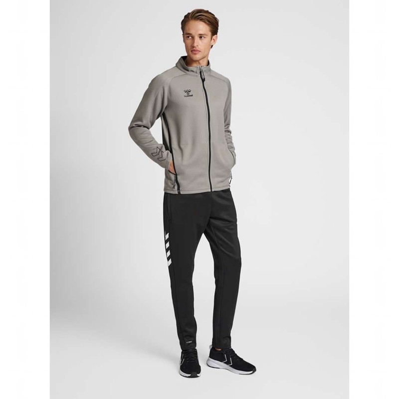 T Shirts Hummel Cima Xk Zip Homme Grise | 049344-171