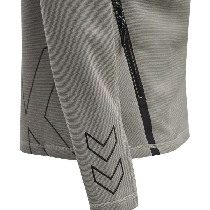T Shirts Hummel Cima Xk Zip Homme Grise | 049344-171