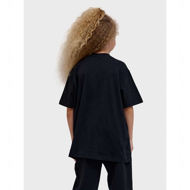 T Shirts Hummel Clean S/S Enfant Noir | 491986-239