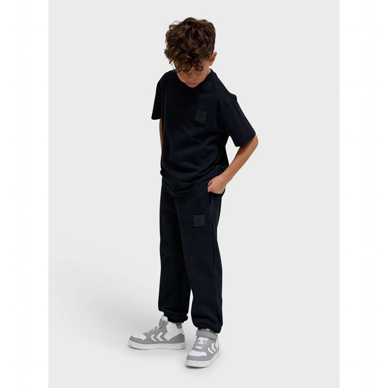 T Shirts Hummel Clean S/S Enfant Noir | 491986-239