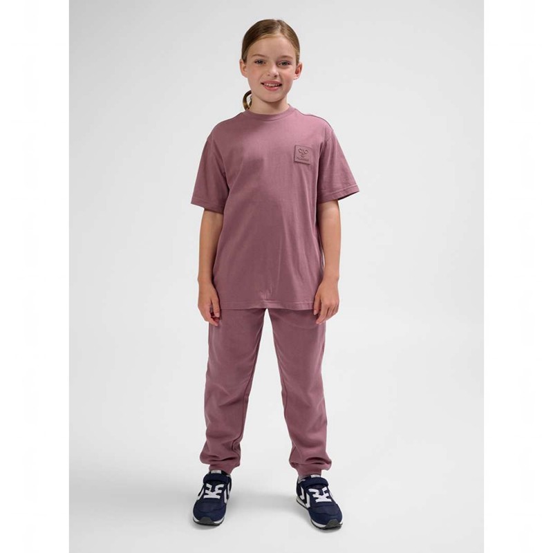 T Shirts Hummel Clean S/S Enfant Rose | 800447-192