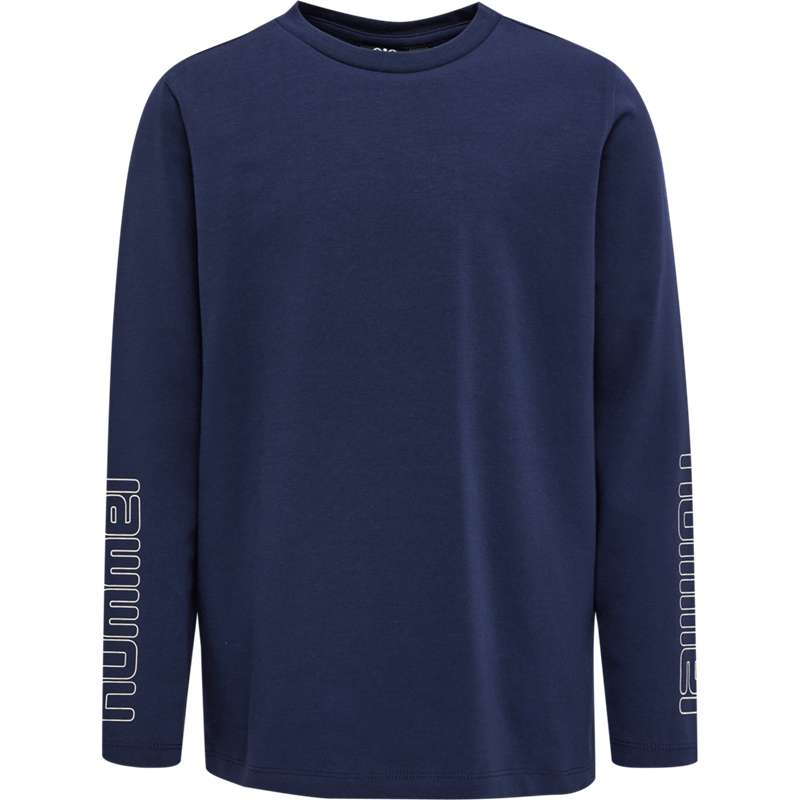 T Shirts Hummel Cloud L/S Enfant Noir | 973396-146