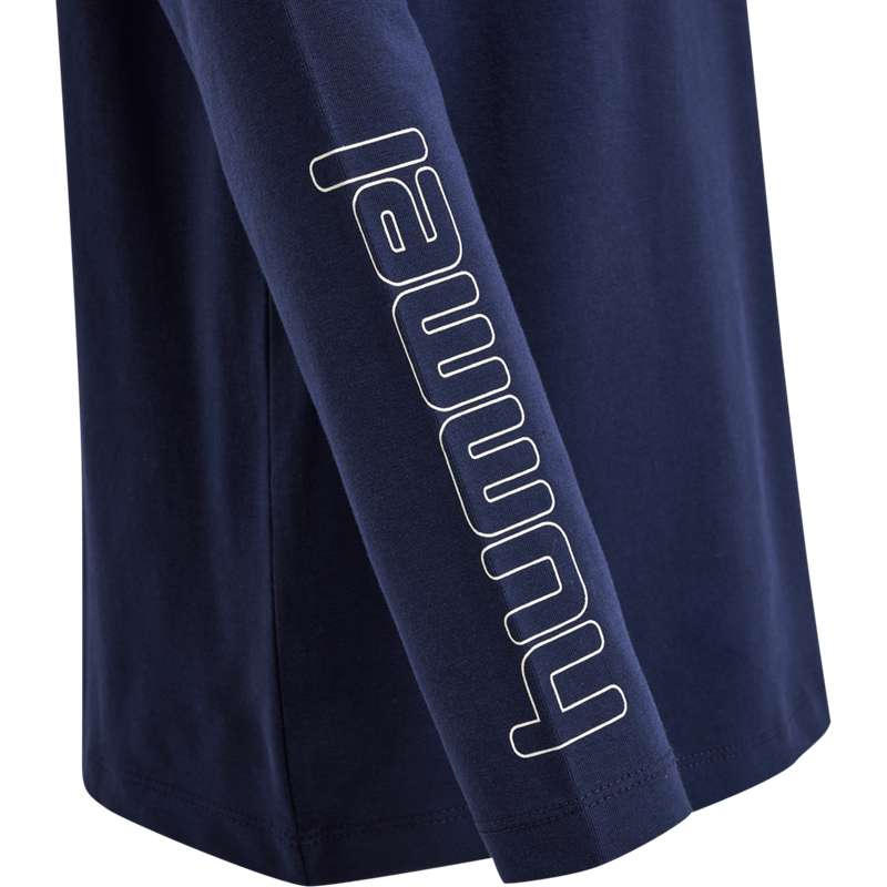T Shirts Hummel Cloud L/S Enfant Noir | 973396-146