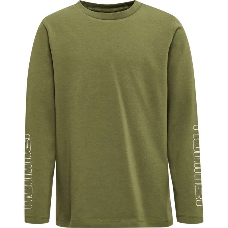 T Shirts Hummel Cloud L/S Enfant Vert Olive | 979878-510